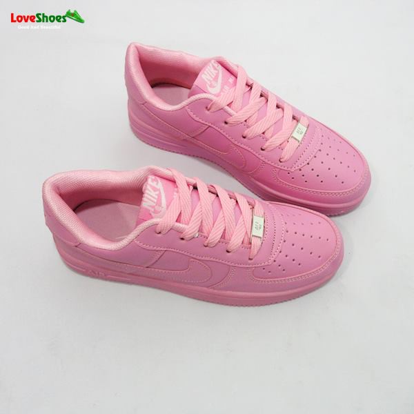 Giầy Sneaker nữ niike Force hồng VN XK.