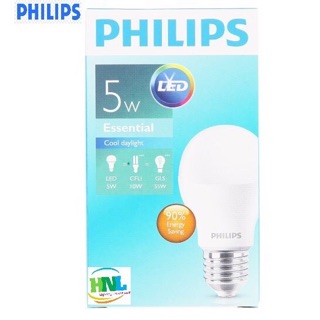 BÓNG ĐÈN ESSENTIAL LED BULD 5w A60 philips