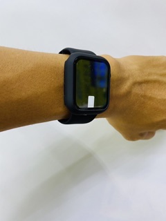 Ốp kính Apple Watch đen nhám