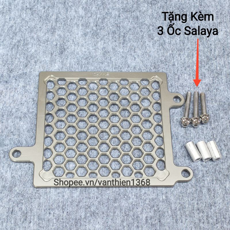 Che Két Nước VARIO AB SH Nhôm CNC GH Racing Tặng Kèm 3 Ốc Salaya