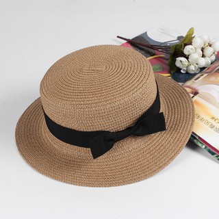 Mũ cói đi biển nón Gaucho thời trang mũ cói du lịch