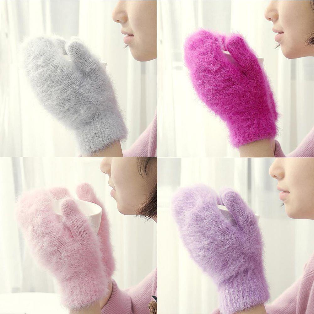 HS 1 Đôi Găng Tay Len Nữ Mới