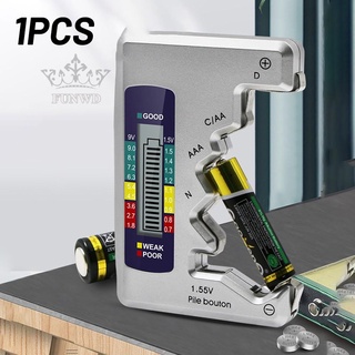 【FUNWD】Battery Level Detector Tester Battery Battery Level DC Detector Digital Display
