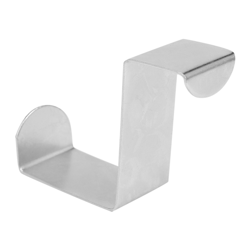 Set 2 Móc Treo Đồ Bằng Thép Không Gỉ Gắn Sau Lưng Cửa