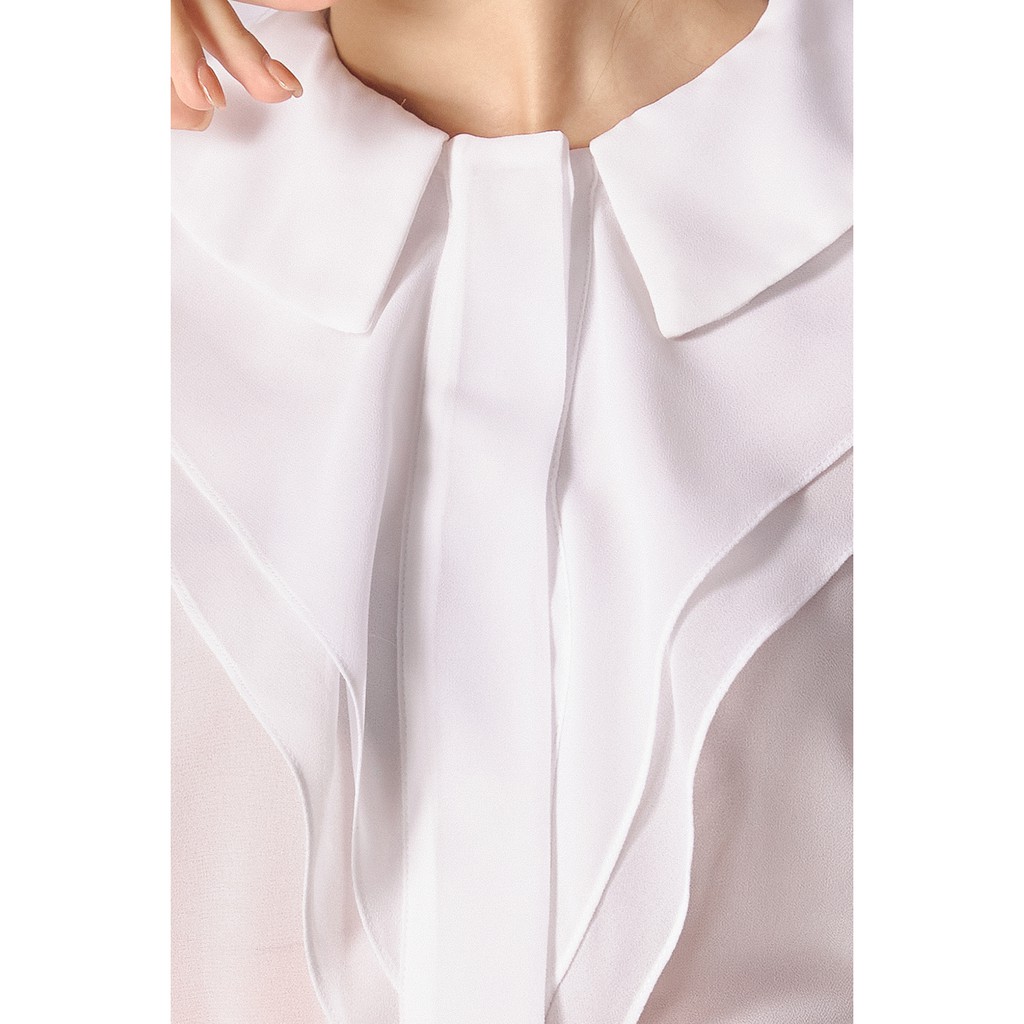 Áo sơmi dài tay bèo cổ thân trước- 20Again - ASA0974 | BigBuy360 - bigbuy360.vn