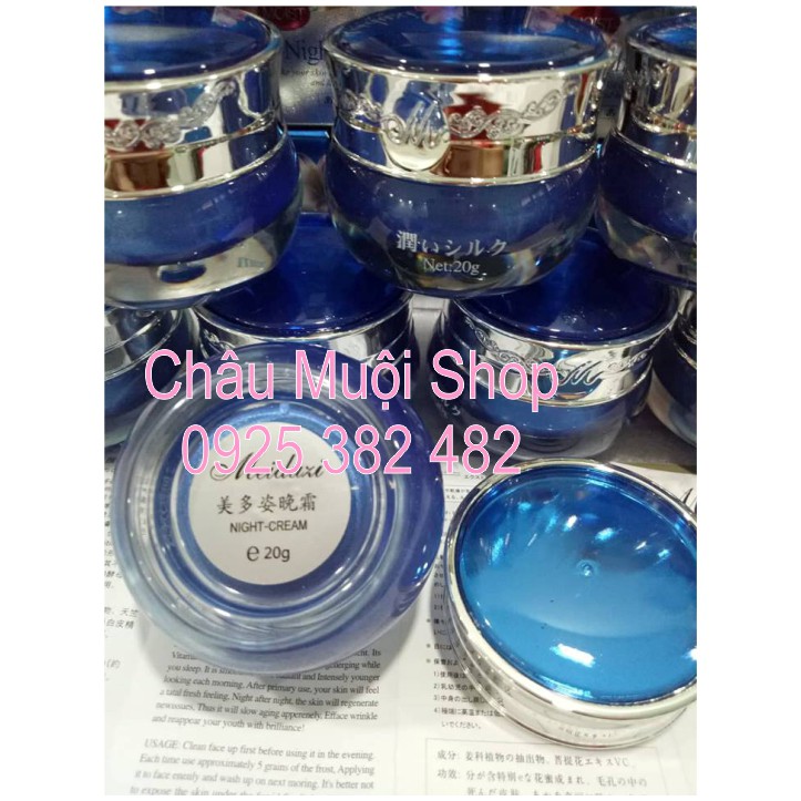 Kem  Meiduzi Đêm - Dưỡng Trắng Da Chống Lão Hoá, Chống Tia UVA Và UVB