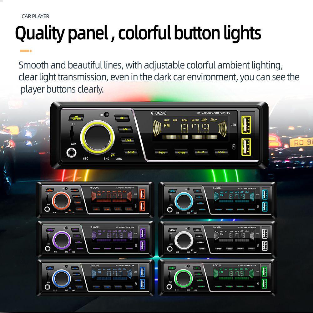 MYRONGVN Máy Nghe Nhạc MP3 12V Rảnh Tay Tích Hợp Bảng Điều Khiển Dành Cho Ô Tô