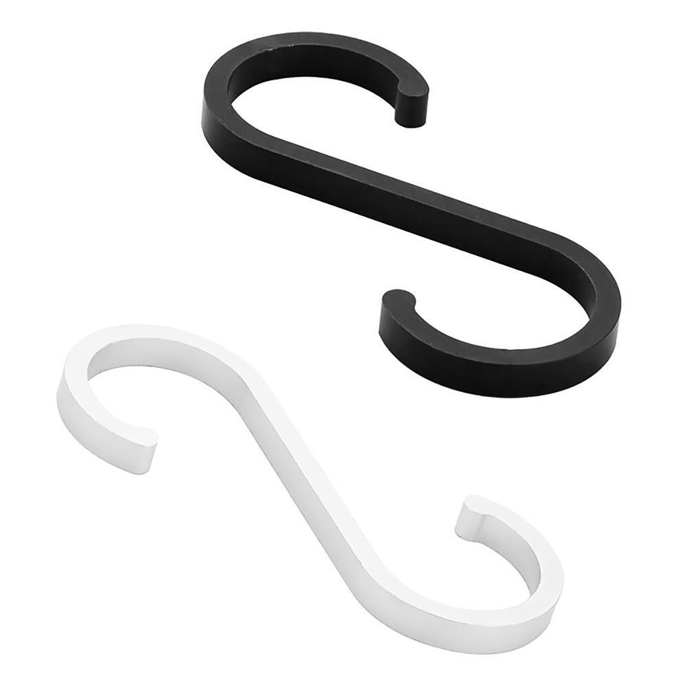 Bộ 12 Móc Treo Đồ Dùng Hình Chữ S Đơn Giản Đa Năng Tiện Dụng Cho Gia Đình