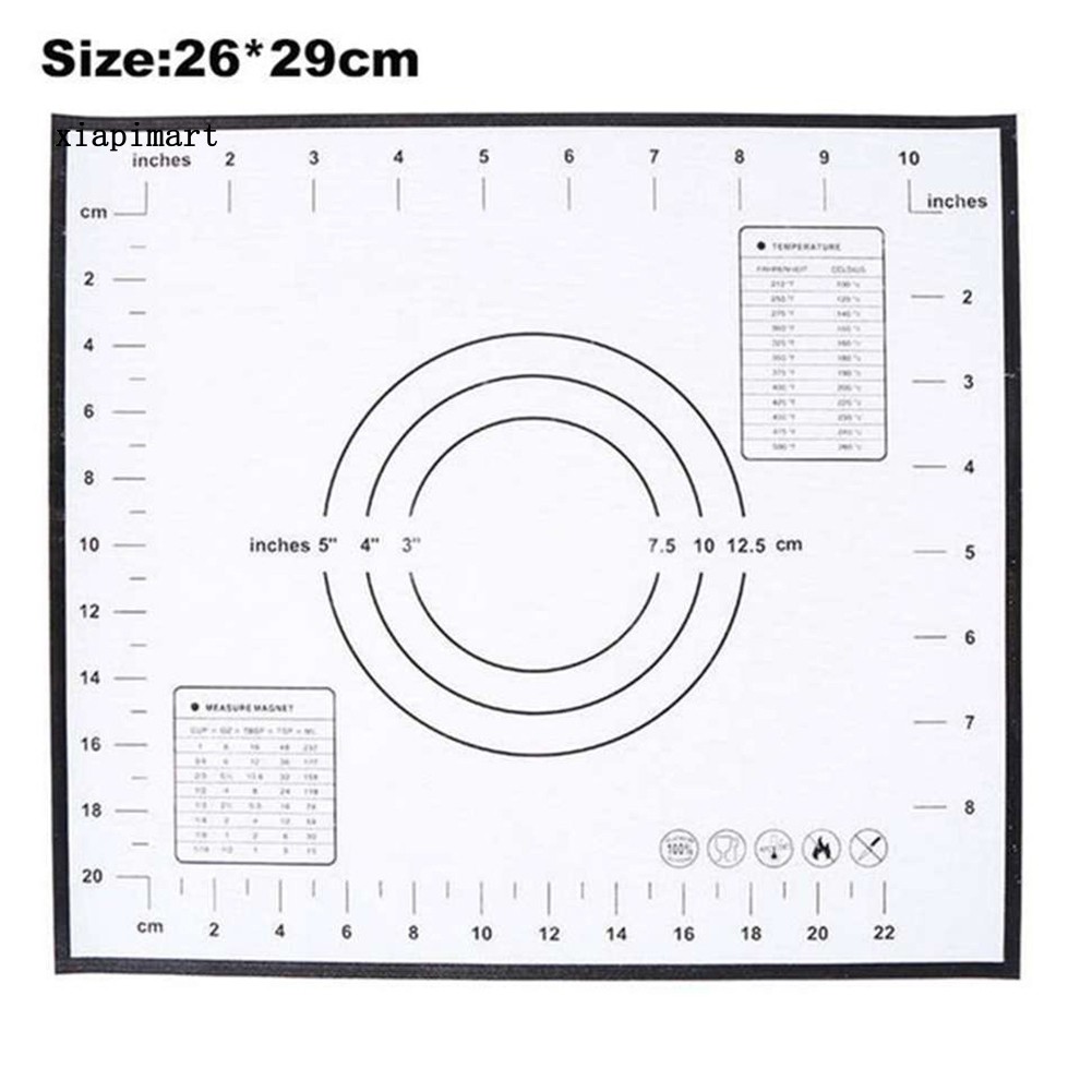 Thảm silicone Chống Dính Hỗ Trợ Làm Bánh Tiện Lợi