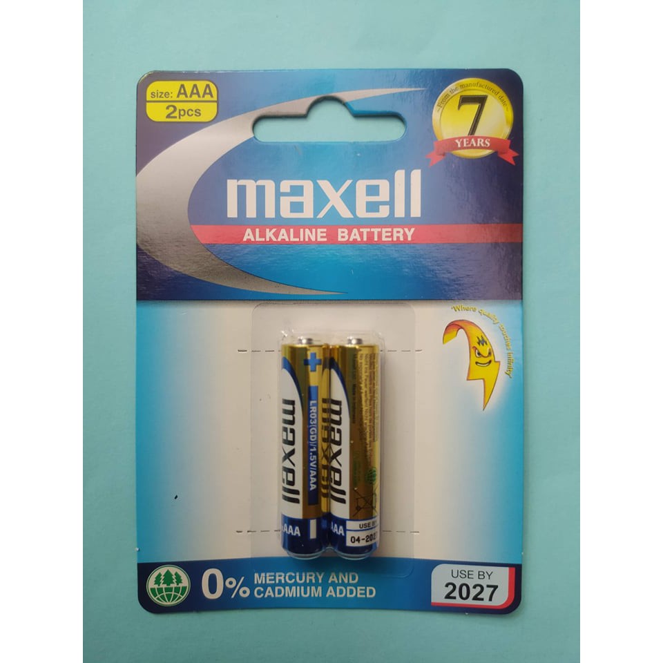 Pin Đũa AAA Alkaline Maxell 1.5v