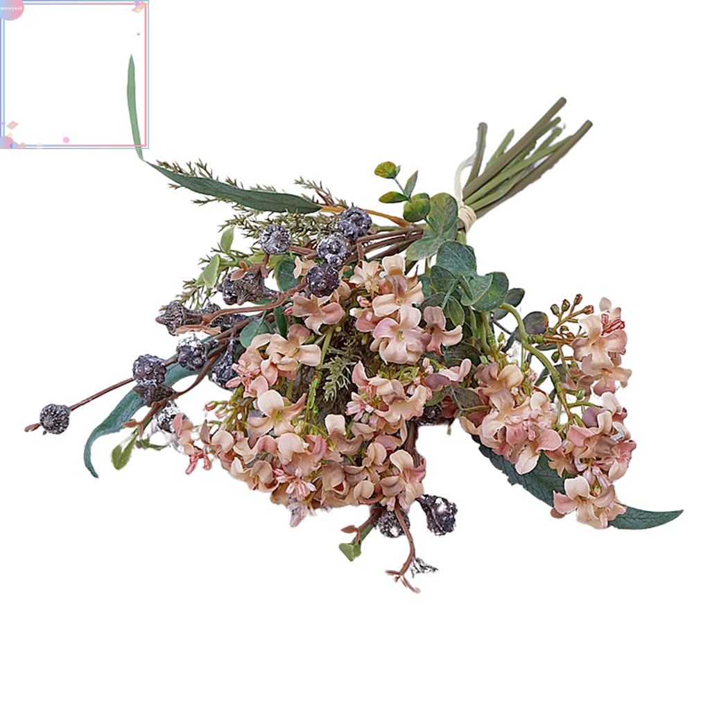 Hoa khuynh diệp nhân tạo mềm mại xinh xắn trang trí nhà cửa