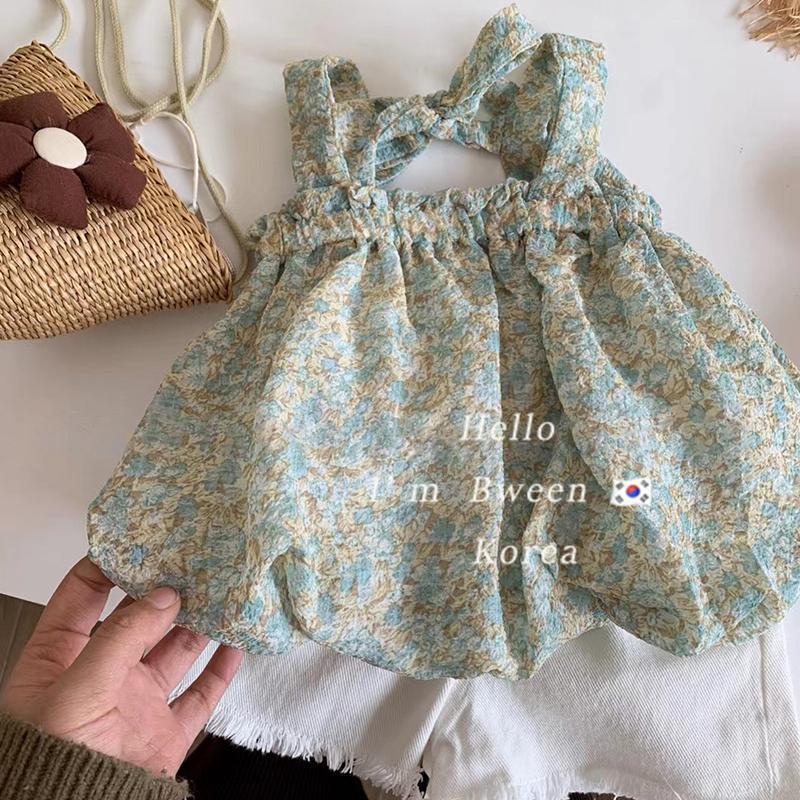 Áo Thun Không Tay Dáng Rộng Phong Cách Nhật Hàn Thời Trang Mùa Hè Hàng Mới 2022 Dành Cho Bé Gái