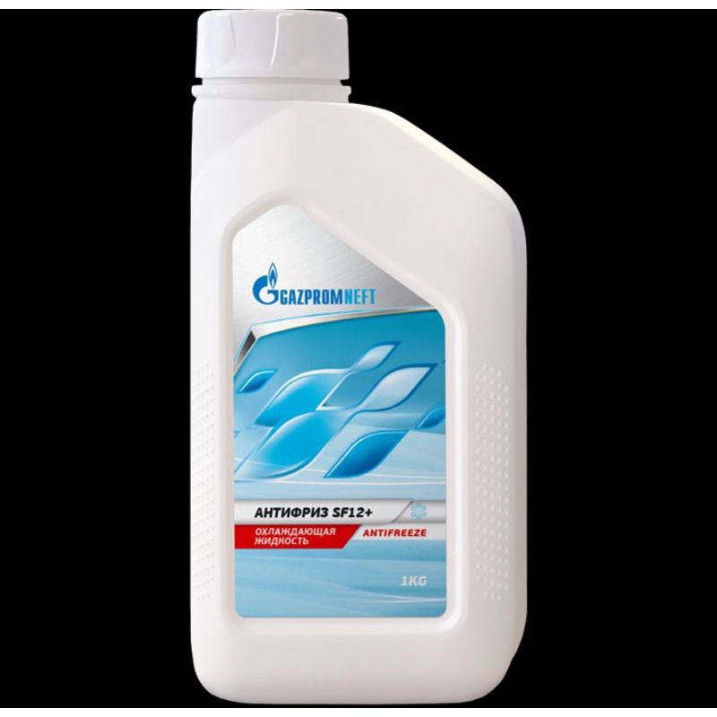Nước mát 1 L động cơ xe máy ô tô xe hơi GAZPROMNEFT ANTIFREEZE SF12+ Chất chống đông hiệu suất cao, vi tính GazProm NEFT
