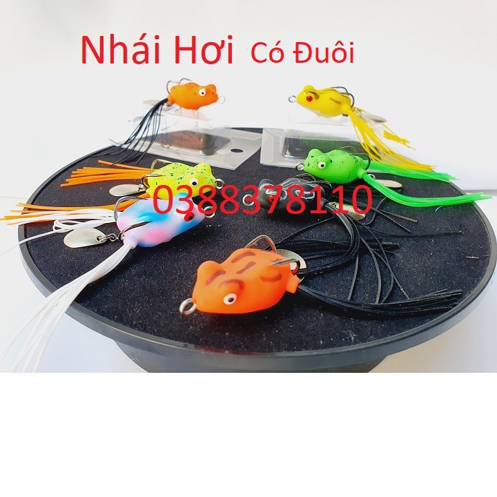 Mồi Giả, Nhái Hơi Có Đuôi Chuyên Câu Lure - MG22