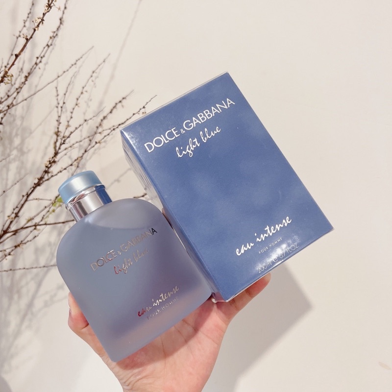 Nước hoa nam Dolce Light Blue Eau Intense Pour Homme EDP 100ml,200ml