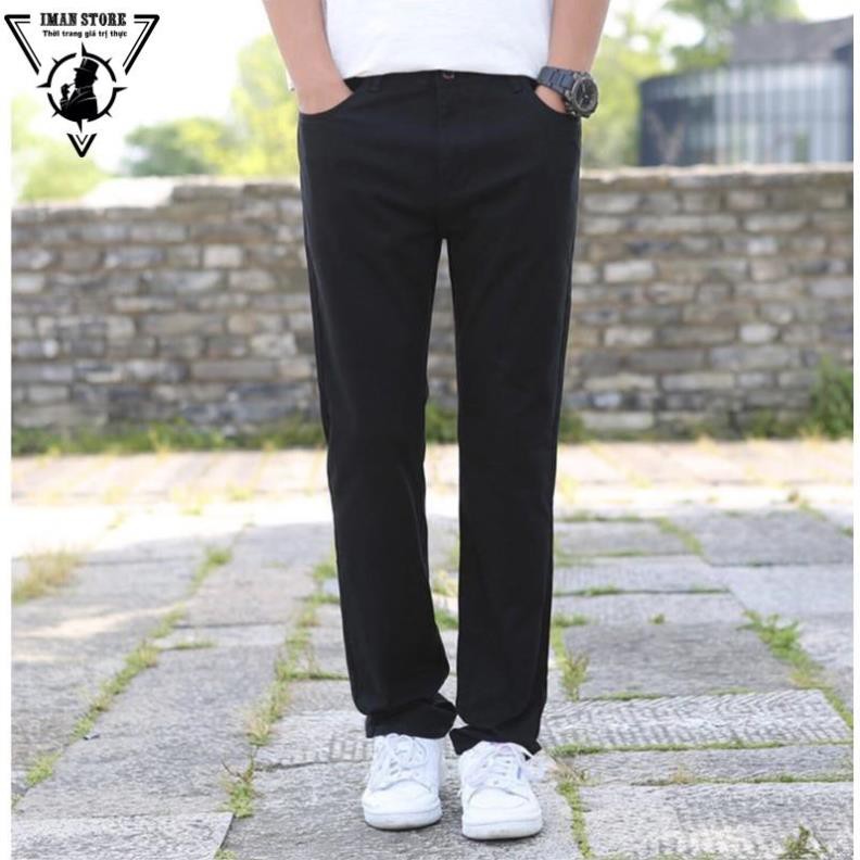 quần jean, quàn bò, baggy nam đen phong cách bụi style hàn quốc