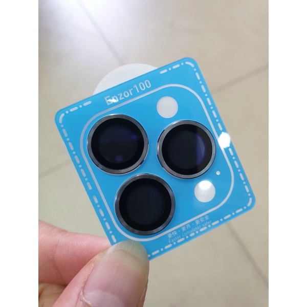 [Vàng Bạc Xanh Đỏ Hồng TiTan] 13POMAX 13PRO 136.1 13MINI [Bộ 3 mắt] Dán từng mắt camera chống trầy Kuzoom Bảo vệ camera