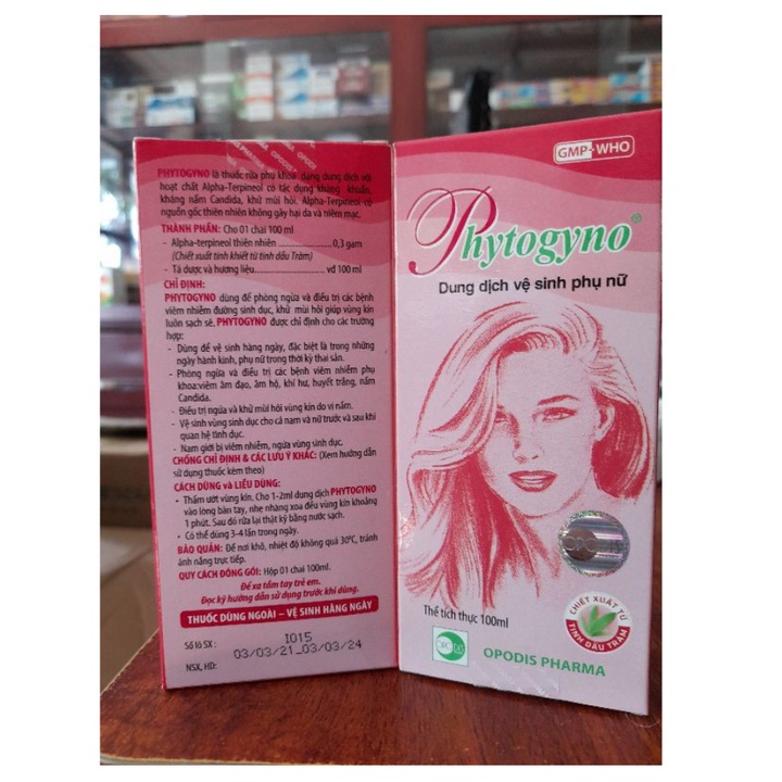 Dung dịch phụ nữ Phytogyno hồng 100ml