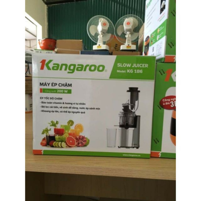 [Mã ELHA22 giảm 6% đơn 300K] Máy ép chậm Kangaroo KG1B6 hàng chính hãng của kangaroo bảo hành 12 tháng