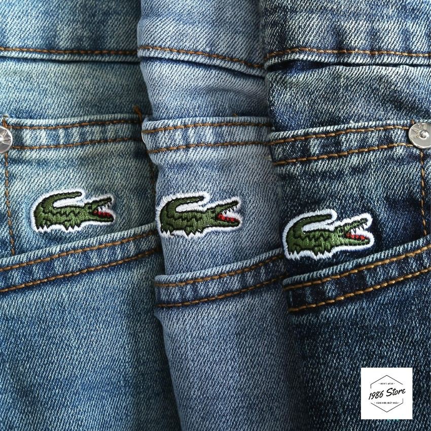 [Hàng Xịn - Ảnh Thật] Quần jeans nam L.coste Blue, hàng xuất cao cấp. | BigBuy360 - bigbuy360.vn