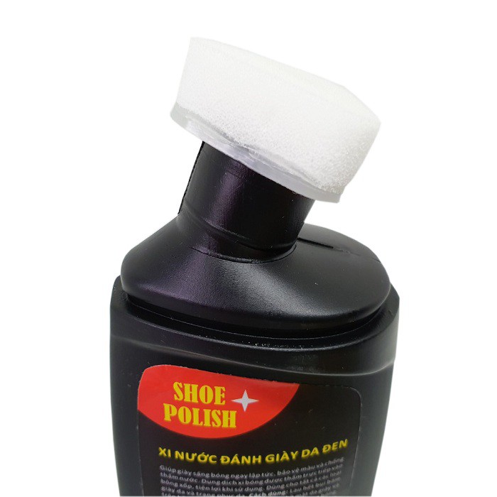 Chai xi nước đánh giày da nhanh đa năng hando 80ml - Làm mờ các vết trầy xước trên giày, túi, ví da