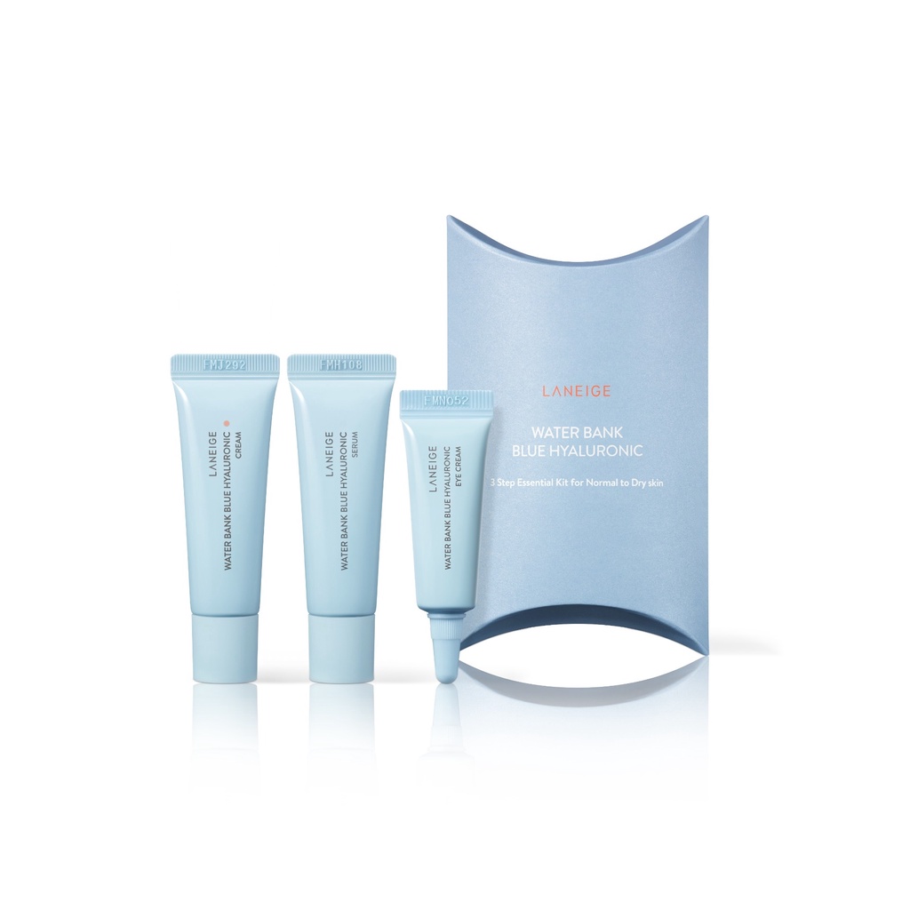 [HB Gift] Bộ Quà Tặng Dưỡng Ẩm Dành Cho Da Thường Và Da Khô Laneige Waterbank Blue HA Kit Dry