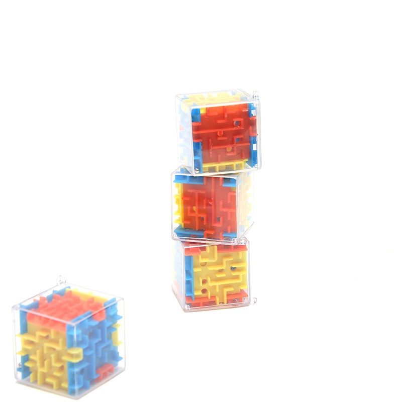 Đồ Chơi Khối Rubik 6 Mặt 3D Phát Triển Trí Thông Minh Cho Trẻ Em