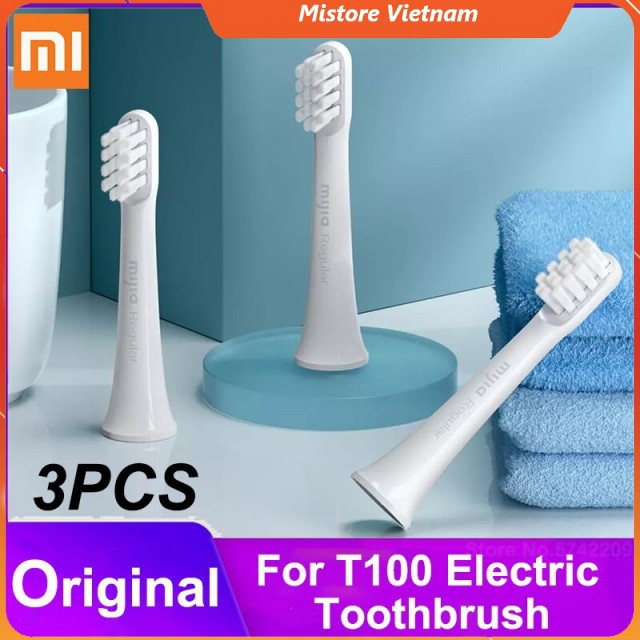 Đầu bàn chải Xiaomi T100 - Đầu thay thế cho bàn chải T100 bộ 3 chiếc Mijia Regular