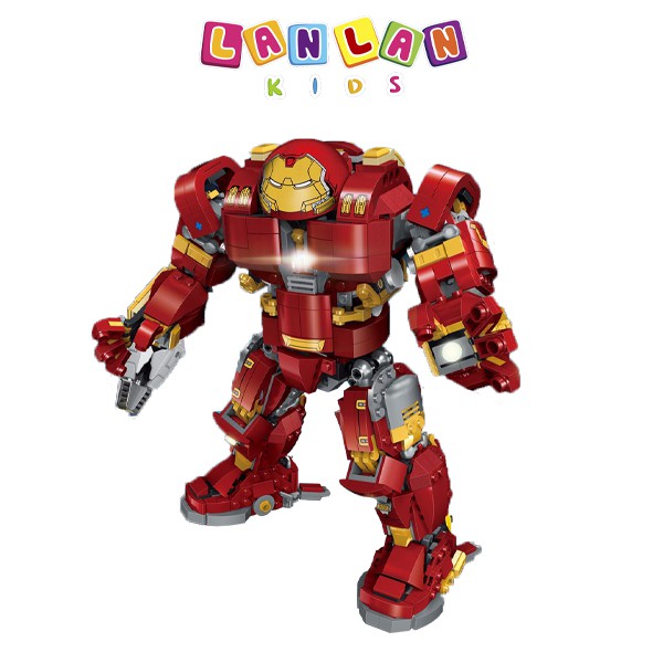 Đồ chơi lego lắp ráp xếp hình mô hình robot hulkbuster iron man người sắt (No.2028) 912 pcs