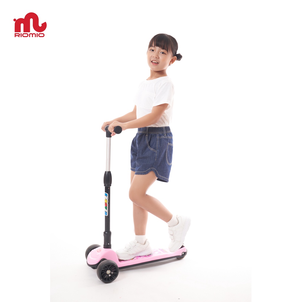 Quần short jeans cao cấp Riomio cho bé gái 𝐑𝗼𝐱𝐚𝐧𝐚 gấu lượn cong, cá tính siêu xinh 100% cotton USA - RO079
