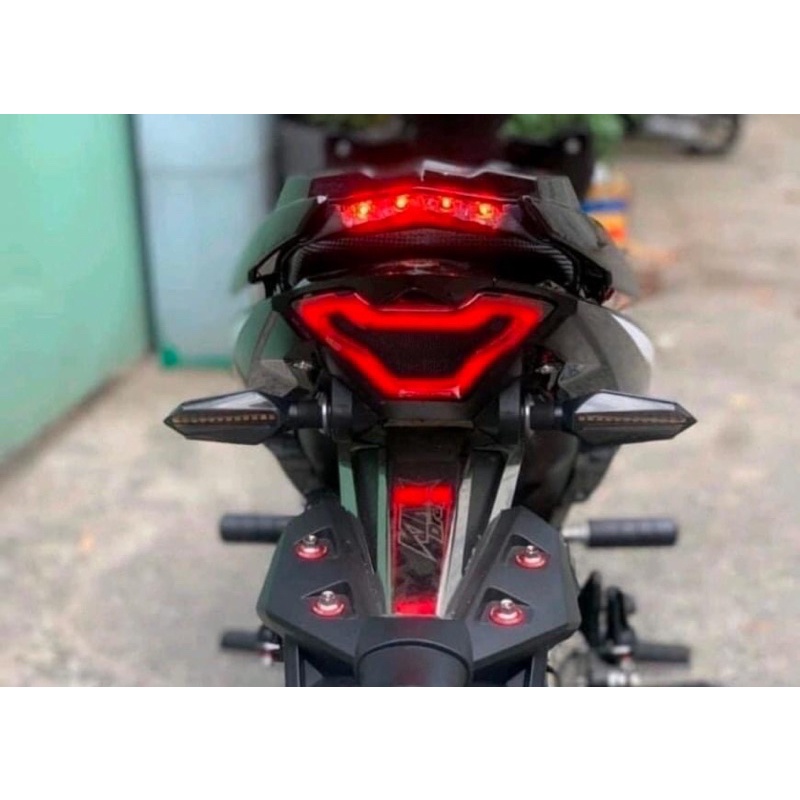 Cảng Sau & Tay Dắt Có Đèn Kiểu Malay Tích Hợp F1