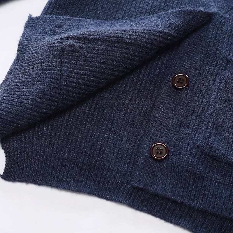 Áo Khoác Cardigan Cổ Chữ V Thiết Kế Mới Thời Trang Mùa Thu Đông Theo Phong Cách Hàn Quốc Dành