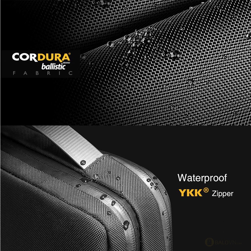 Túi đeo chéo Tomtoc H14 Urban Codura Shoulder Bags For Macbook 13"14", Ultrabook 13"