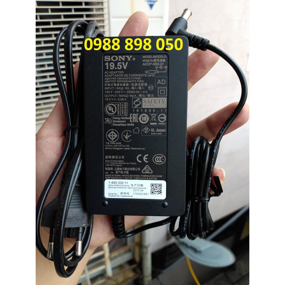 bộ nguồn 19.5v tivi sony KDL-32R405C KDL-32R505C KDL-40R450C KDL-40R453C chính hãng