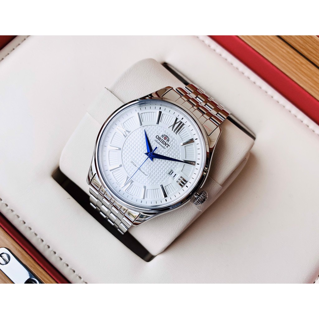 Đồng hồ nam Orient Automatic Guilloche  #SAC04003W0 Made in Japan