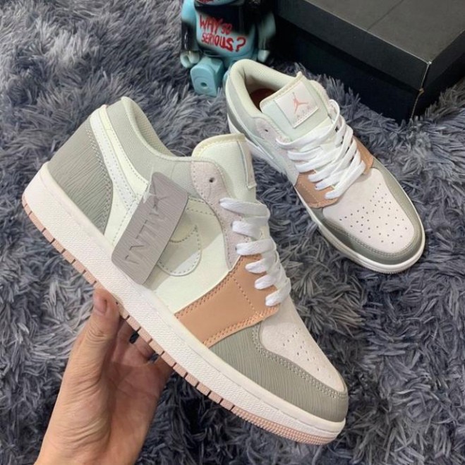 Giày thể thao Jordan 1 Milan cổ thấp, Giày JD1 low milan thấp cổ nam nữ cực hot [ Full Box Bill ] | BigBuy360 - bigbuy360.vn