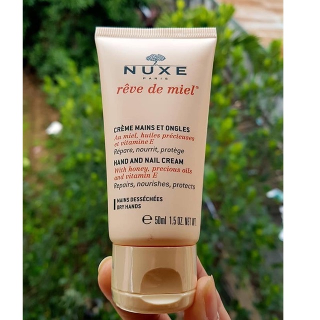 Kem dưỡng da tay và móng Nuxe Pháp 50ml dưỡng da tay mềm mịn chống khô nứt - Shop Viloet