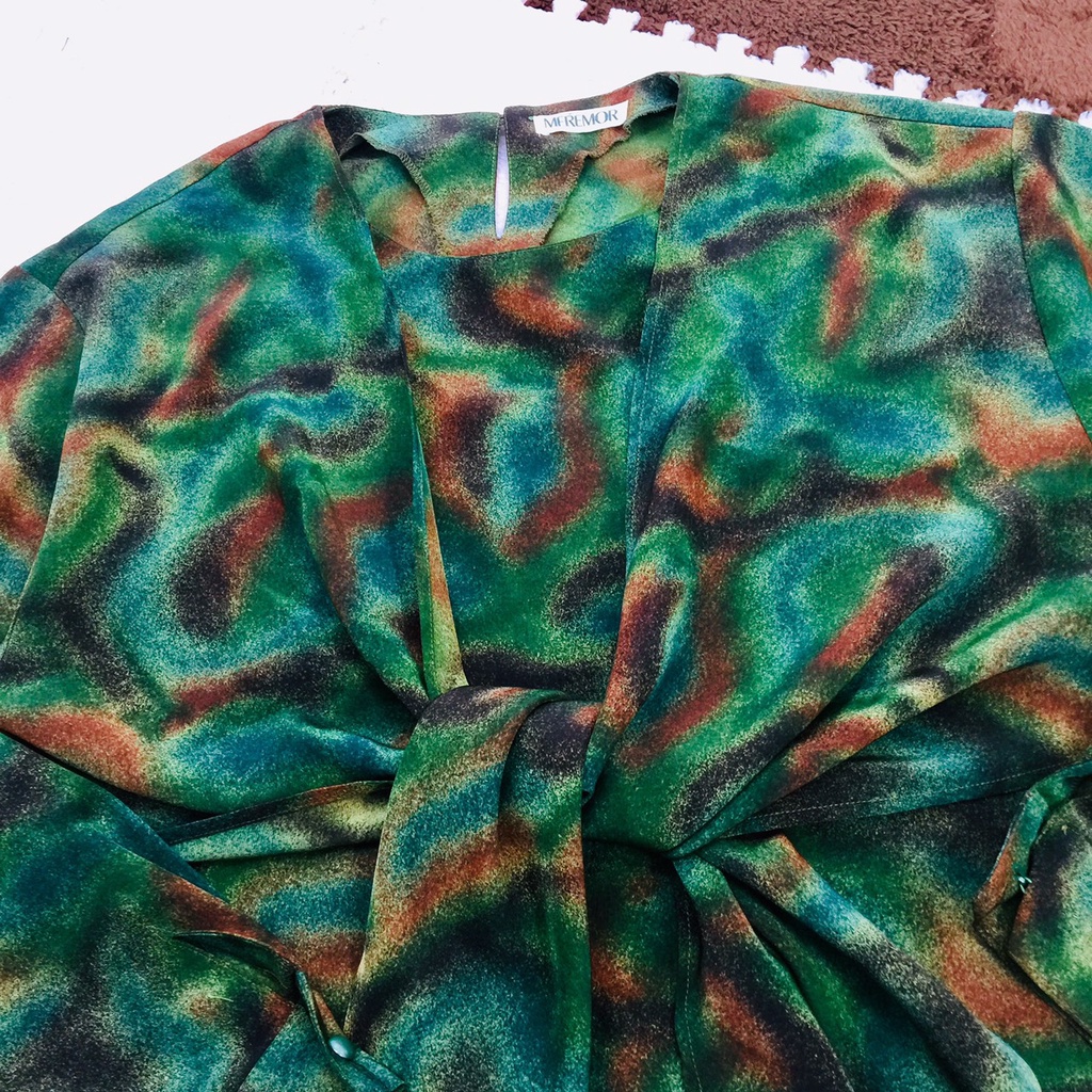 Áo voan Vintage B1101PB - Size XL