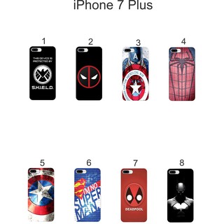 Ốp lưng iphone 7 8 plus dẻo in hình siêu anh hùng m2