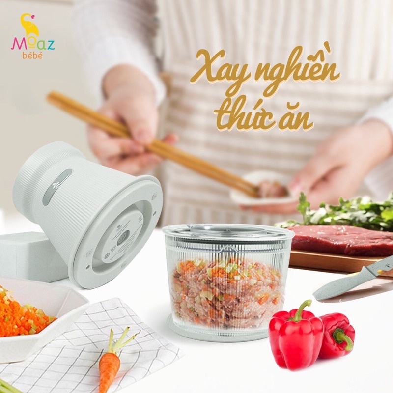 Máy Xay Cầm Tay Đa Năng Moaz BéBé MB-032