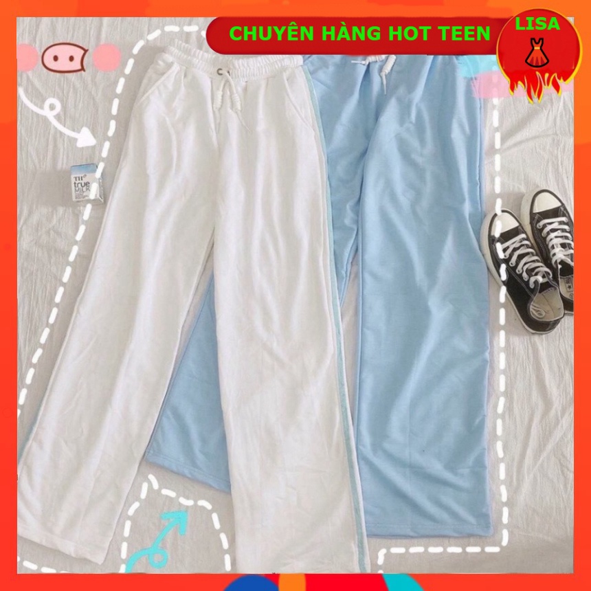 QUẦN DÀI UNISEX SỌC 3 LINE COLOR - QUẦN 3 SỌC MÀU DÁNG RỘNG THỂ THAO - QUẦN ỐNG SUÔNG NỮ 3 LINE - - 👗lisa97_store