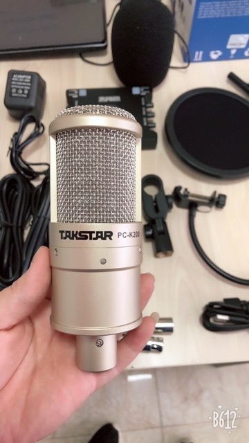 Mic Thu âm Livestream cao cấp PC K200 Bảo hành 6 tháng đổi mới