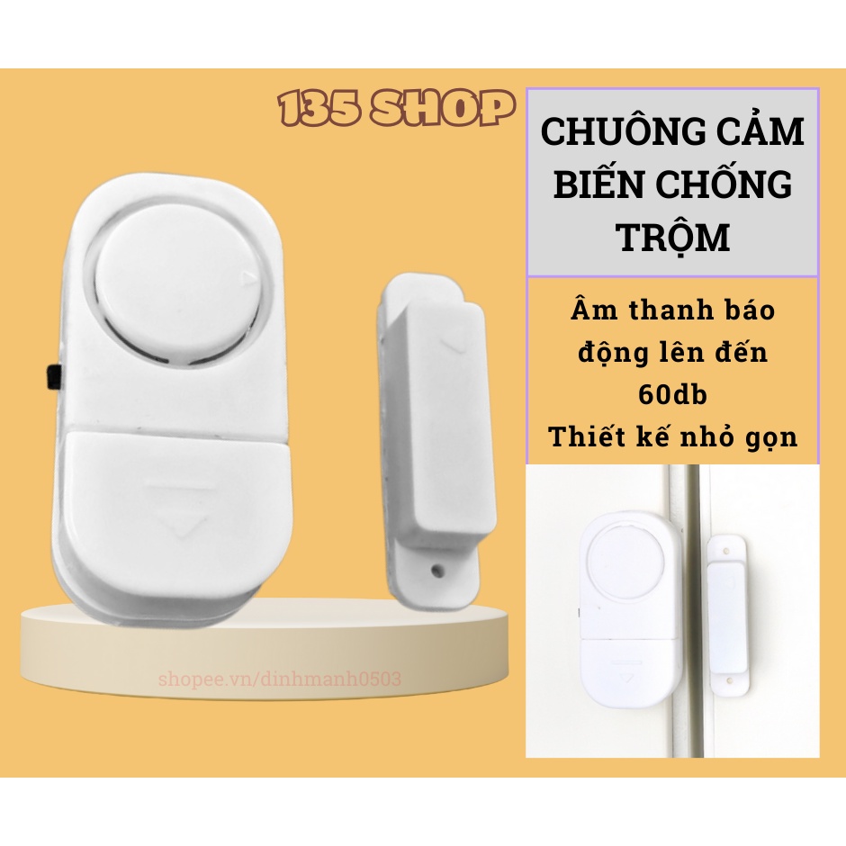 Thiết bị chống trộm gắn cửa – Chuông cửa báo động chống trộm