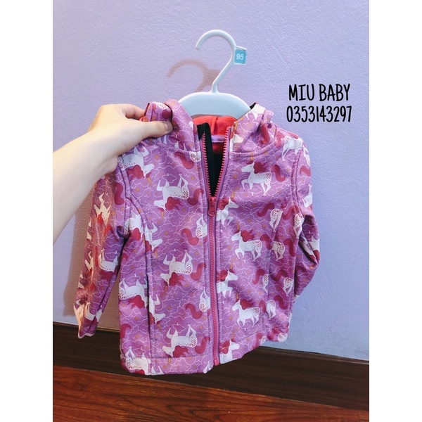 Áo khoác xuat dư bé gái pony (ảnh bé mặc)