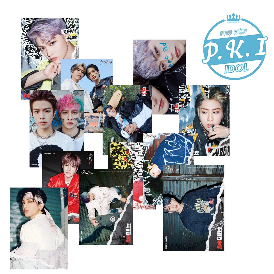 BỘ SẢN PHẨM ALBUM STRAY KIDS GO  2021 - QUÀ TẶNG K-POP