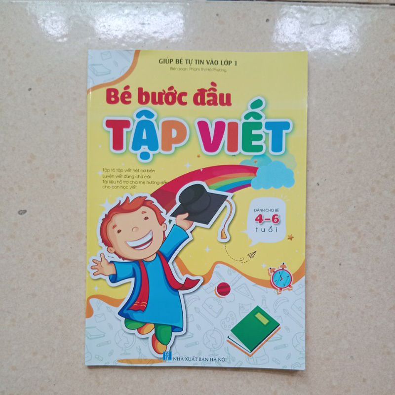 Tập tô chữ có dấu chấm - Bé bước đầu TẬP VIẾT 4- 6 tuổi