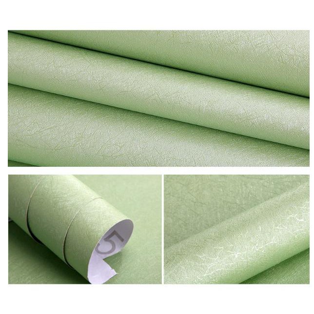 1 Mét Giấy Dán Tường PVC có sẵn keo 45cm rộng - Họa Tiết Nhám Sợi HM002