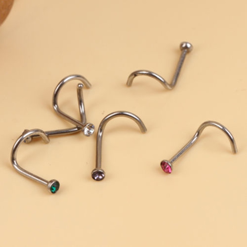 Bộ 6 Nhẫn Đeo Ngón Chân Đính Đá Nhiều Màu Sắc