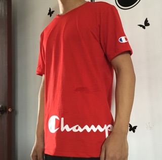 ÁO THUN CHAMPION CỔ TRÒN COTTON 95%