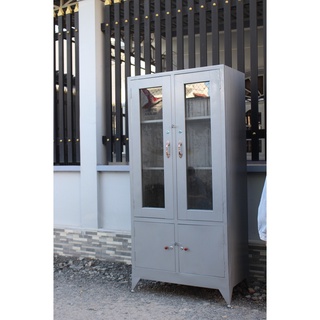 Tủ hồ sơ có kiếng 1m8x90 (HCM)